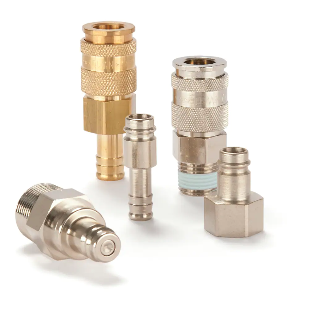 派克27 系列優(yōu)質(zhì)快換接頭，符合歐洲標(biāo)準(zhǔn)結(jié)構(gòu)