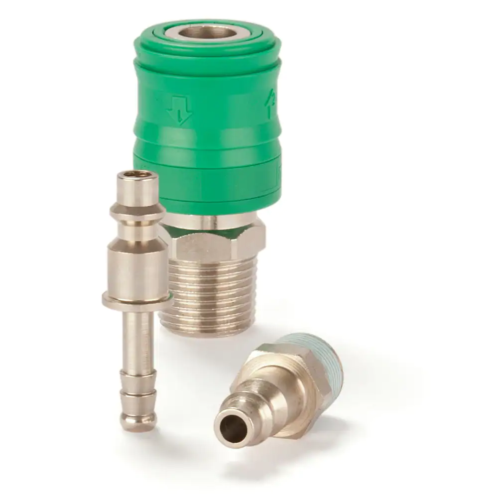 Parker優(yōu)質(zhì)的安全型快換接頭帶自排氣功能，24系列